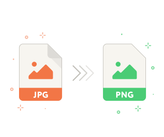 Trasforma JPG in PNG